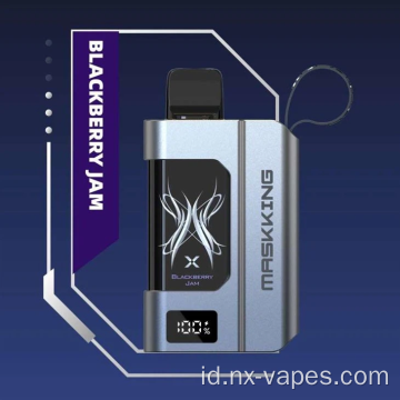 Topeng Lenox 15000 Pod Kit Vape sekaligus